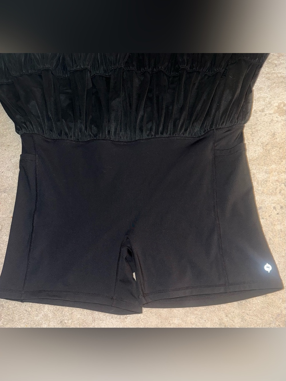 Popflex Pirouette Skort Women’s Atcive Shorts Black Size 3X - Picture 7 of 8